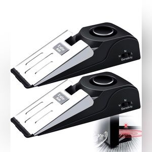 Door Stop Alarm with 120DB Siren Door Stop for Home & Travel